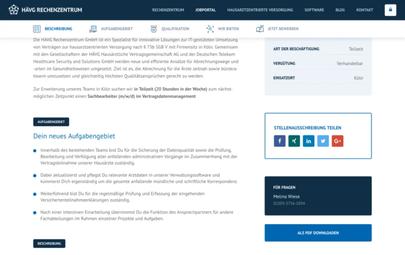 Stellenausschreibungen