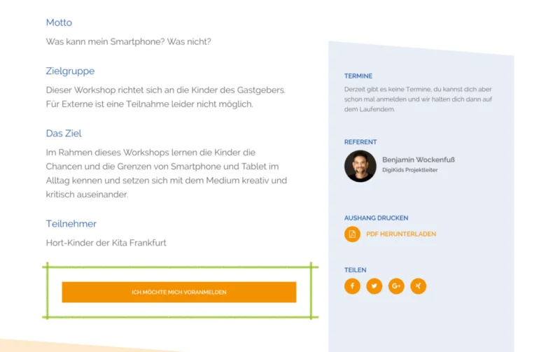 Projekt DigiKids Workshops